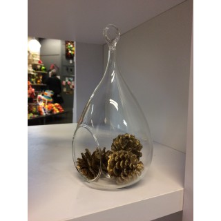 Vase suspendu en verre transparent – GLASSBOX