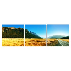 Tableau Photographie triptyque en verre Acrylique - édition limitée - NEW ZELAND