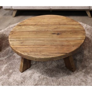 Table basse ronde 90 cm - Collection CHALET