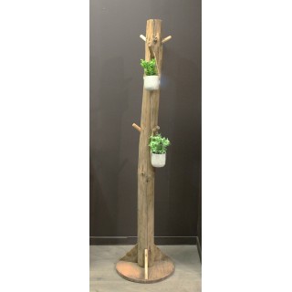 Porte manteau en pin recyclé - CHALET