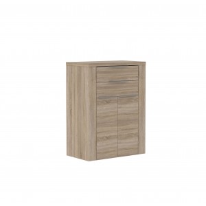 Meuble rangement placard aspect chêne clair - design contemporain - collection OPIO