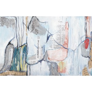 Tableau peinture originale 150 x 50 cm style Abstrait - News