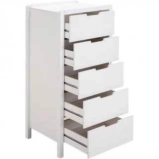 Chiffonnier 5 tiroirs blanc chambre enfant - LEGO 2229