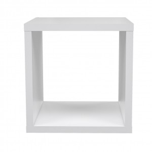 Etagère cube 1 casier blanc mat - CLASSICO