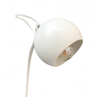 Lampadaire en métal blanc - PIXAR 8488
