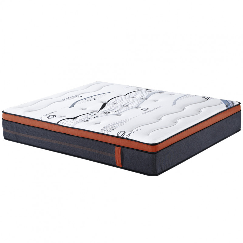 Matelas physiologique mémoire de forme respirant, anti acarien et bactérien 140 x 190 cm - MASSE