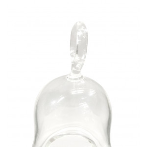 Vase à suspendre petit en verre transparent - GLASSBOX
