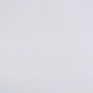 Fauteuil blanc en simili - Design contemporain - CABRI