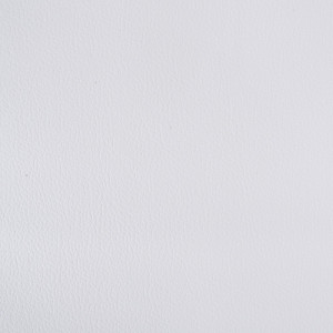 Fauteuil blanc en simili - Design contemporain - CABRI