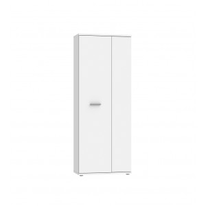 Meuble à chaussure 2 portes bois blanc - CLASS