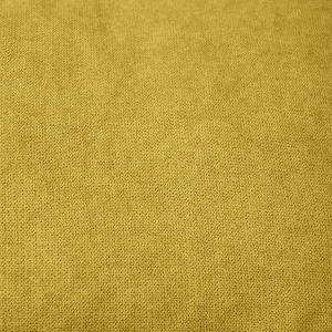 Banquette lit BZ 140x190 cm en tissu jaune et matelas 12 cm – BUZZY