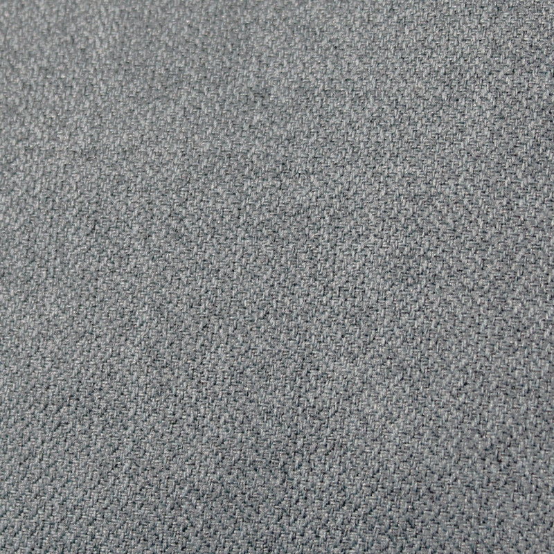 Banquette lit BZ 140x190 cm en tissu gris matelas 12 cm – BUZZY