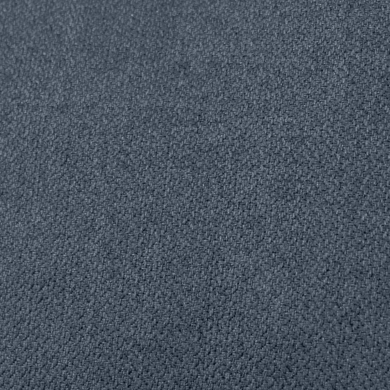 Clic clac 130x190 cm avec housse tissu gris anthracite matelas Bultex® épaisseur 14 cm pieds métal et 2 coussins déco - HAROLD