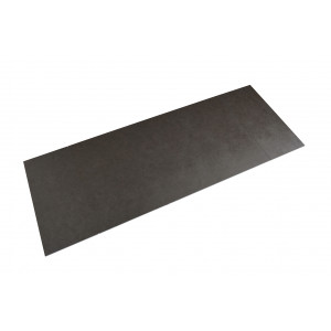 Table de repas extensible 160/240 cm céramique gris anthracite mat et pieds filaires inclinés métal noir - UTAH 01