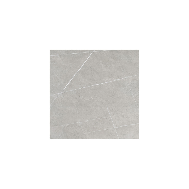 Table extensible 160/240 cm céramique gris marbré pied torsadé - ARIZONA 05