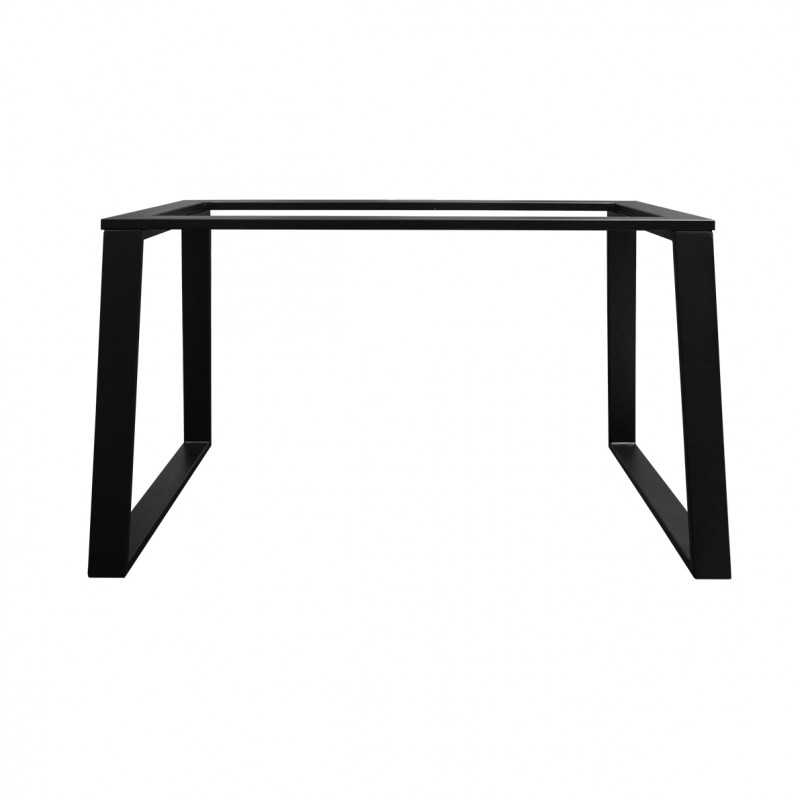 Table extensible 160/240 cm céramique effet bois pieds luge - TEXAS 02