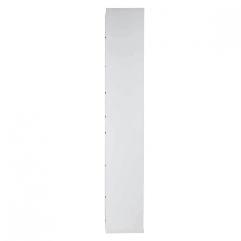 Grande colonne blanche 6 niches 4 étagères réglables H217 cm - REVERSOColonne 217 cm 6 niches 5 étagères réglables blanc - REVER