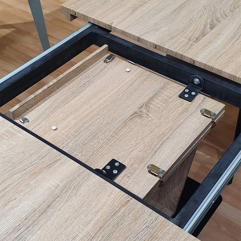 Table de repas extensible 160/200 cm rectangulaire - LUCCIA