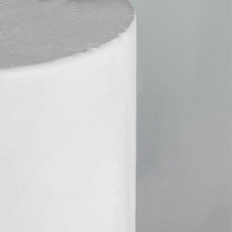 Suspension lumineuse ajustable en béton blanc - CALO 5225