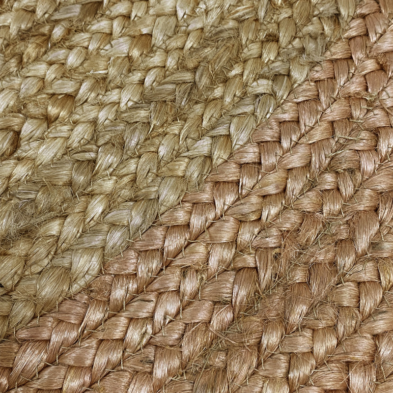 Tapis rond en jute naturelle beige D120 cm - LINE 3184