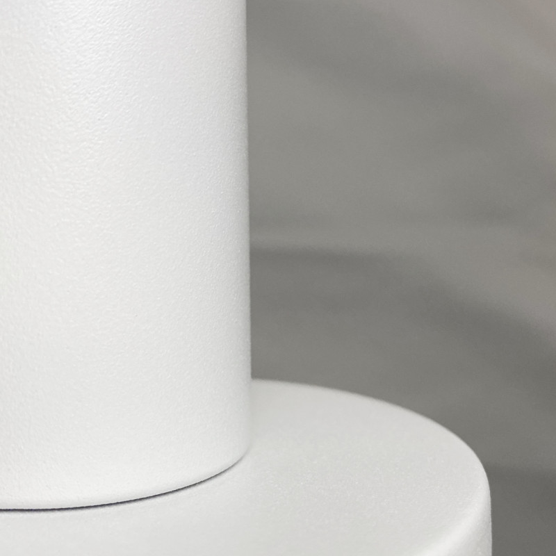 Applique murale / Lampe à poser en métal blanc - CARGO 1480