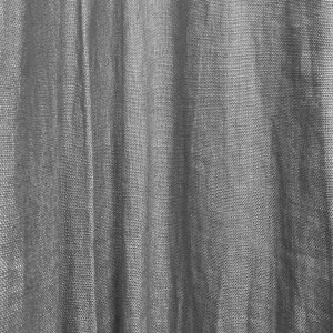 Rideau à œillets en lin gris 140 x 360 cm - OSIRIS 4176