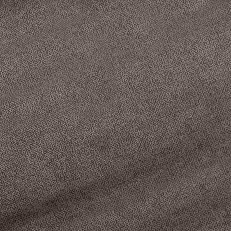 Lit boxspring 180x200 velours taupe + matelas et surmatelas - BRANDON