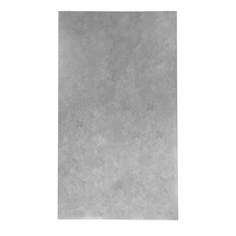 Table extensible 140/200 cm en céramique gris clair béton - MATRIX