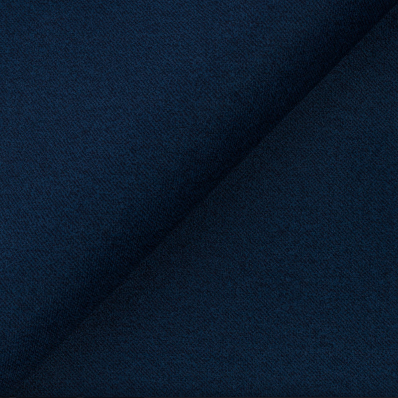 Set 6 coussins décoratifs pour lit velours bleu nuit 3 tailles - RIVEN