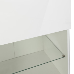 BESTÅ Plateau supérieur, verre blanc/vert clair, 60x40 cm - IKEA