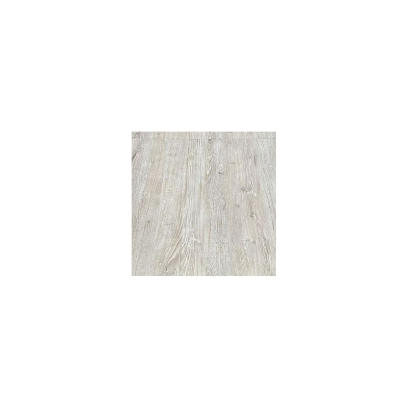 Table de repas extensible 140/180 cm décor chêne clair - LEANDRE