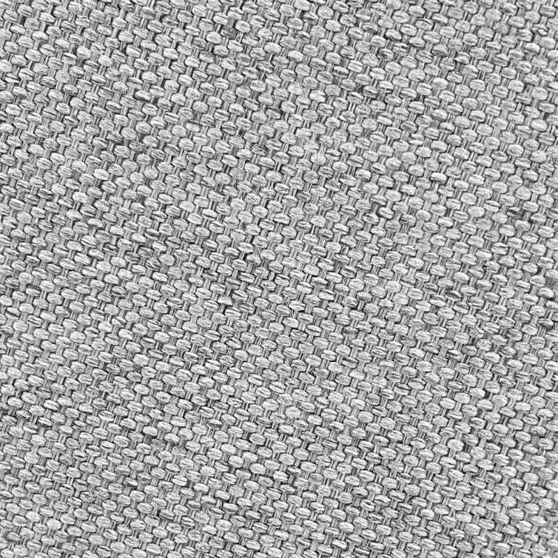 Sommier 90x190 cm bois massif tissu gris pieds métal - REMIMOS