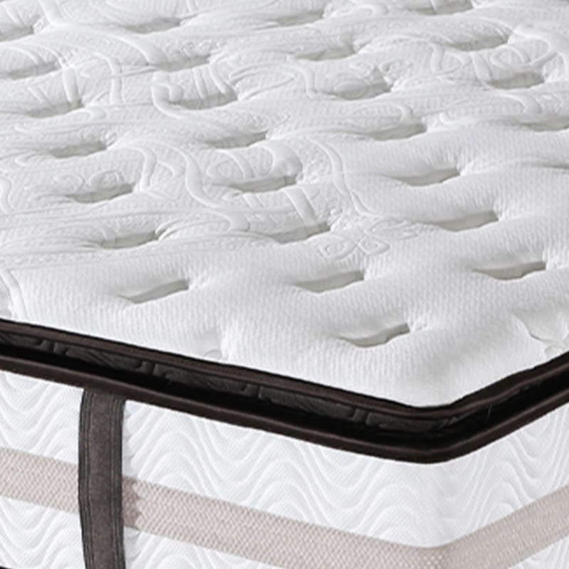 Matelas avec ressorts ensachés, gel à mémoire de forme et traitement anti acarien et bactérien 180 x 200 cm - ROYAL