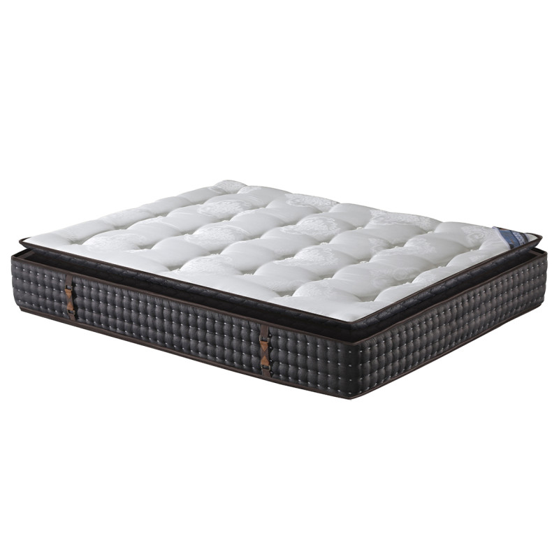 Matelas EMMA® 140 x 190 cm ferme avec mousse adaptative - HELIX FOAM