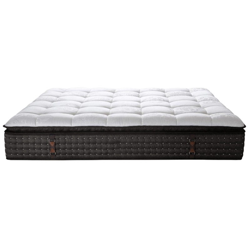 Matelas avec Ressorts Ensachés, Mousse à Mémoire de Forme et Traitement Anti Acarien et Bactérien 140 x 190 cm - LENA