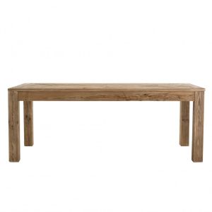 Table de repas rectangulaire 200 cm en bois recyclé -CHALET