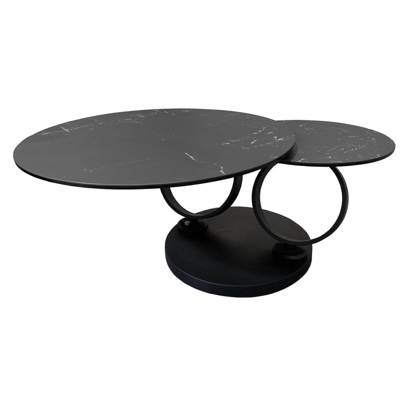 Table basse verre trempé - H43cm - Découvrez Tables basses