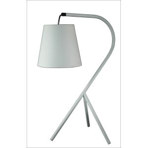 Lampe chevet design trépied blanc - CAMPANA