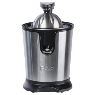 Presse Agrume Électrique avec Levier de Pression Acier Inoxydable Chromé Réservoir 400 mL - MOTIS