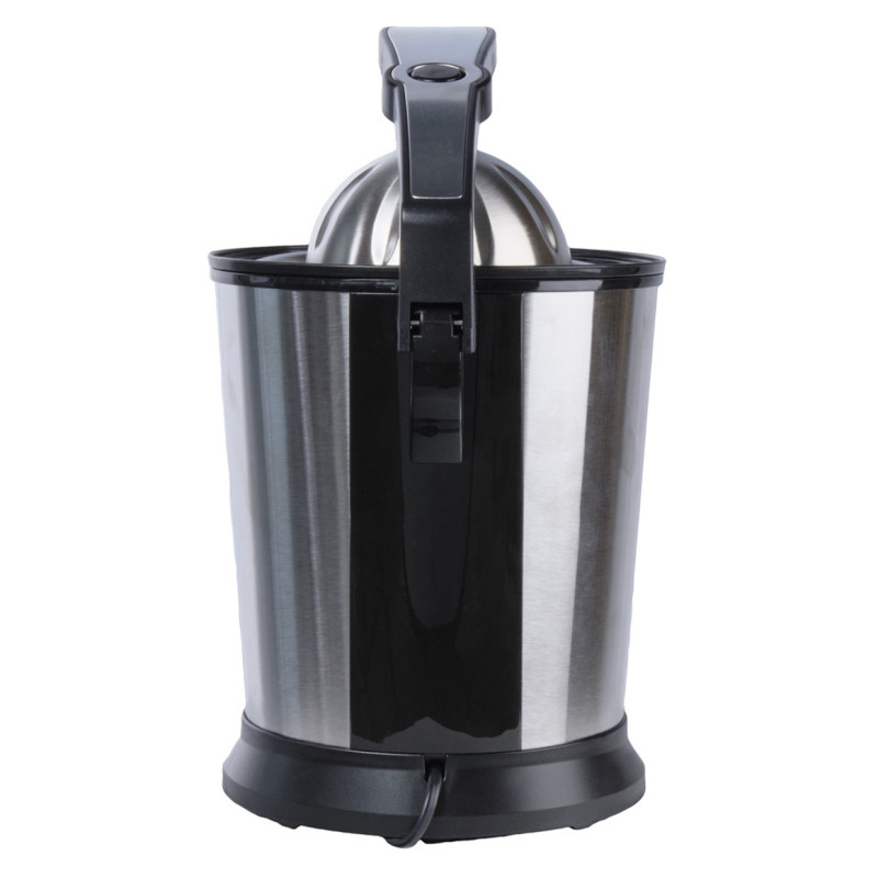 Presse Agrume Électrique avec Levier de Pression Acier Inoxydable Chromé Réservoir 400 mL - MOTIS