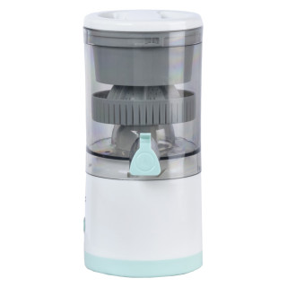 Presse Agrume Portable et Électrique en Plastique Blanc et Bleu avec Chargeur USB - LOUPIO