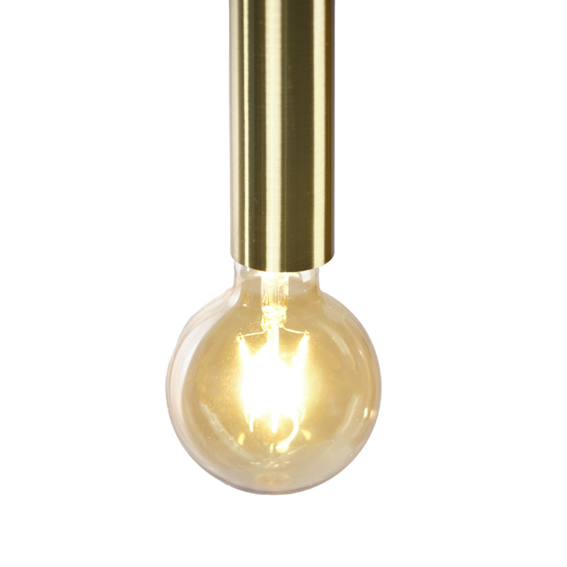 Suspension lumineuse ajustable et cylindrique métal doré - TIGI 4928