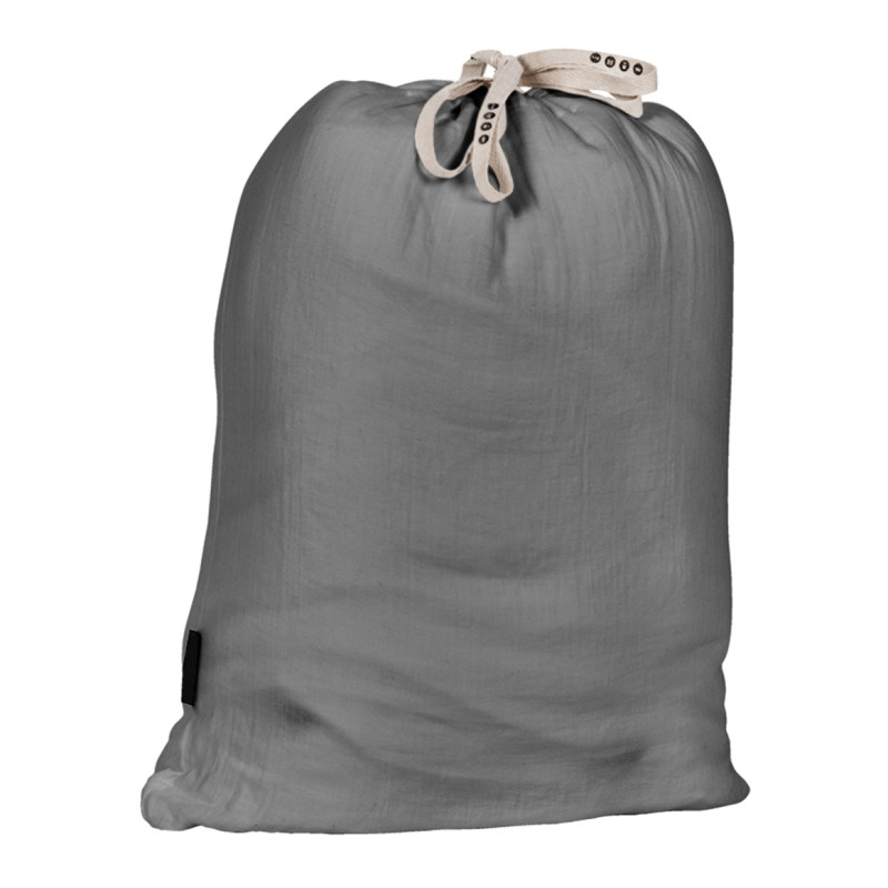 Housse de couette gaze de coton double 220 x 240 cm gris - PEPA 3