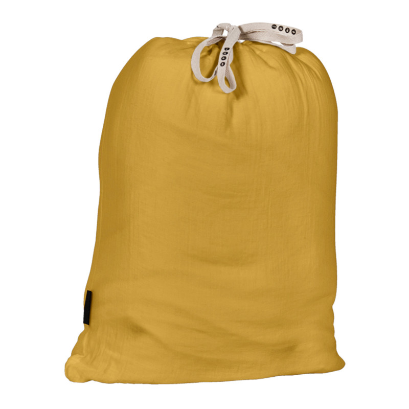 Housse de couette gaze de coton double 220 x 240 cm jaune - PEPA 3