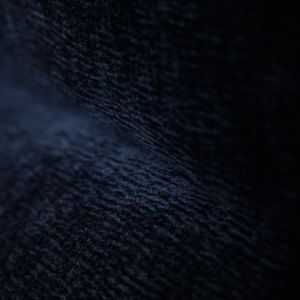 Chauffeuse pour Canapé Composable et Modulable en Tissu Doux Bleu Nuit Capitonné avec Passepoil - CHARLES