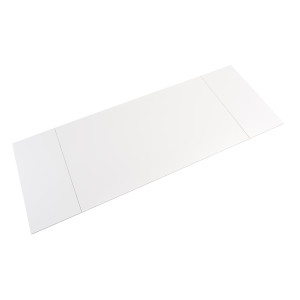 Table extensible 180/260 cm céramique blanc pieds inclinés - OREGON 08