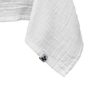 Nappe 150 x 250 cm en Double Gaze de Coton Blanc Gaufrée - PEPA