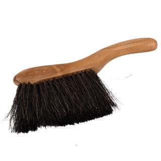 Lot de 2 balayettes brosses à poussière en bois de teck et fibre de palmier - ANGELICA 01
