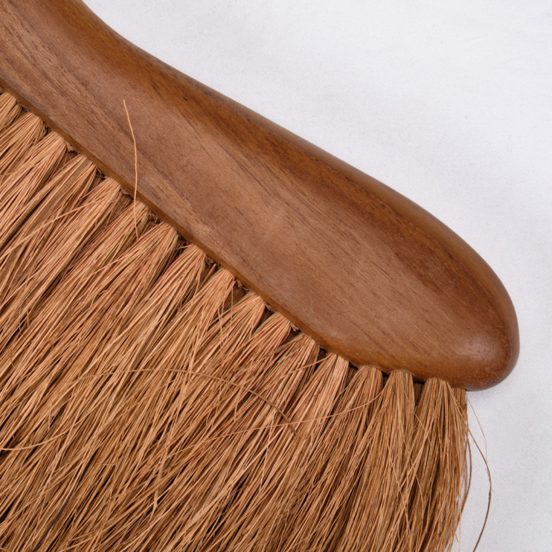 Lot de 2 balayettes brosses à poussière en bois de teck et fibre de coco - ANGELICA 02