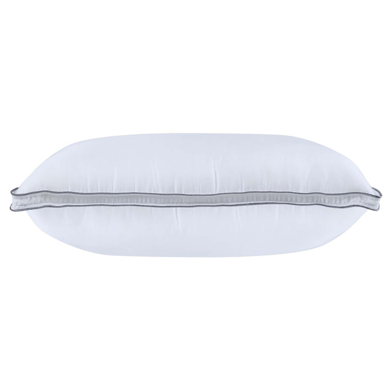 Oreiller Ajustable 65 x 45 cm Housse Tencel™ Rembourrage Technofibre Mousse à de Mémoire de Forme et Gel Rachaîchissant - JEAN